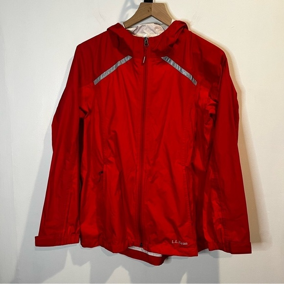 Women’s | L.L. Bean Red Windbreaker Ripstop Jacket | XL 18 - Picture 1 of 7
